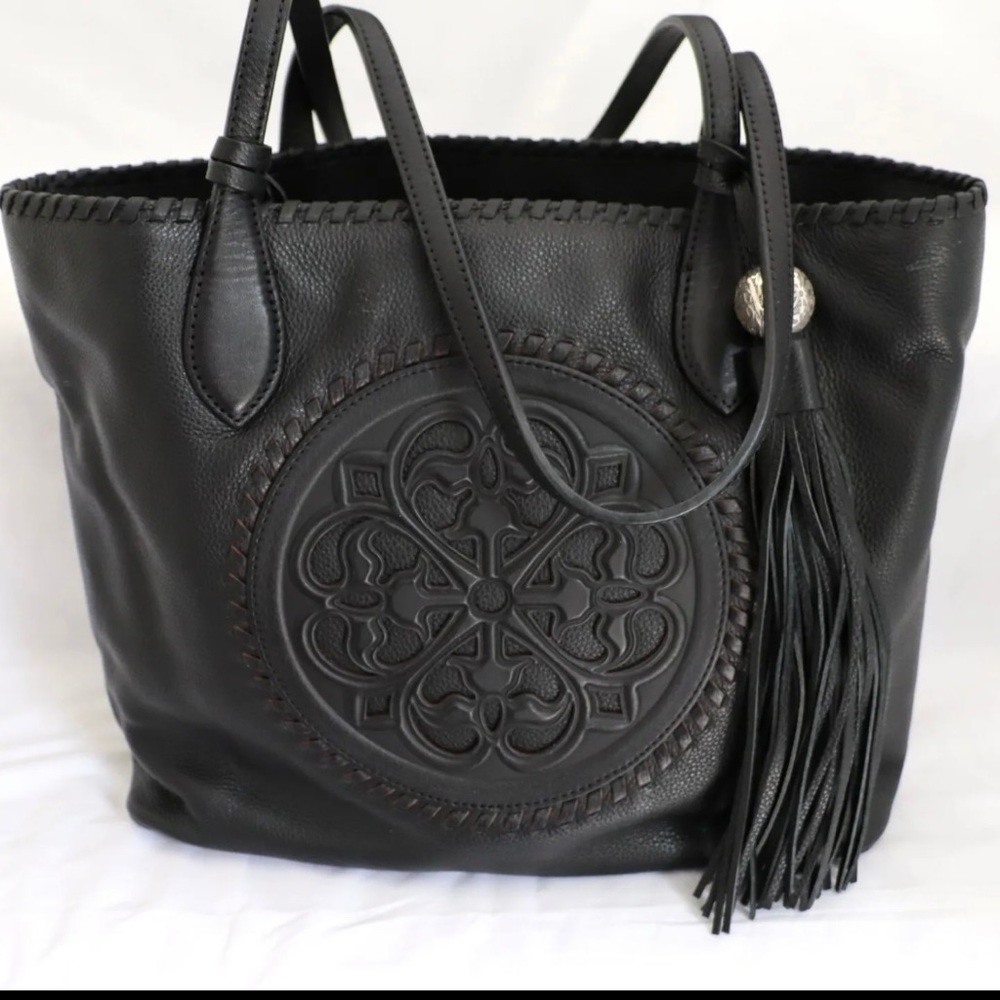 Brighton leather tote